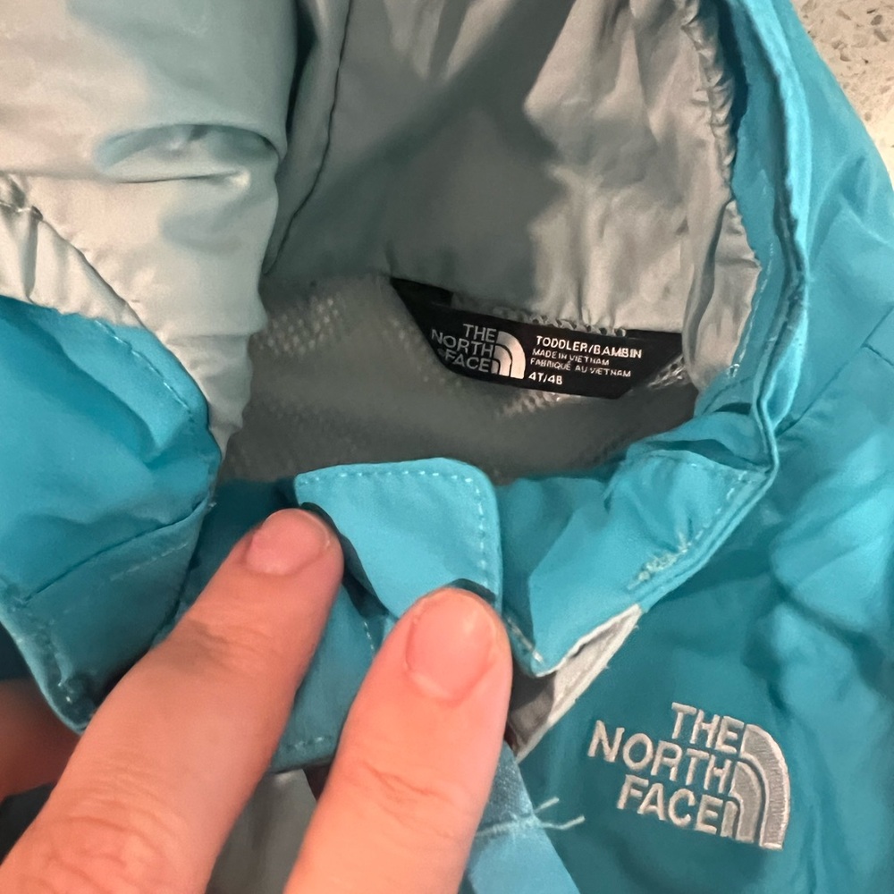 The North Face Kids Teal Puffer Jacket